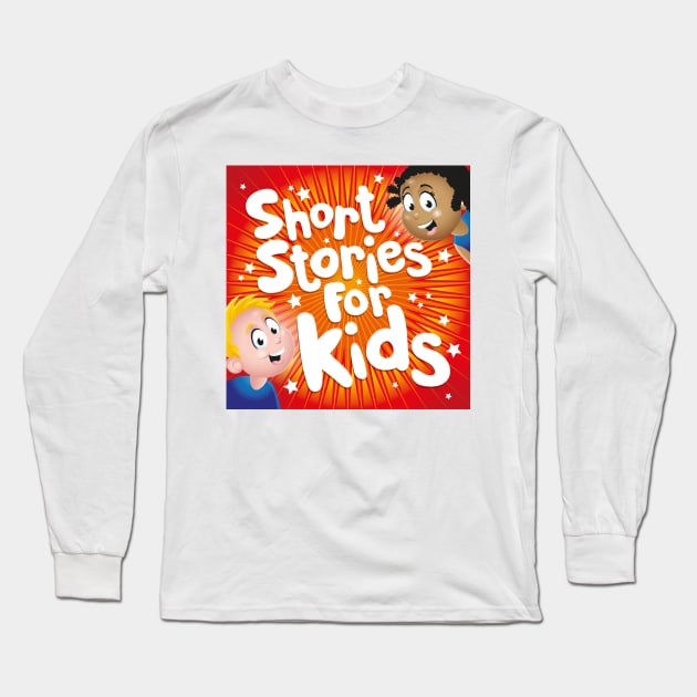 Orange Design Long Sleeve T-Shirt by Short Stories for Kids